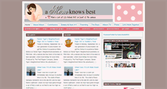 Desktop Screenshot of amomknowsbest.com